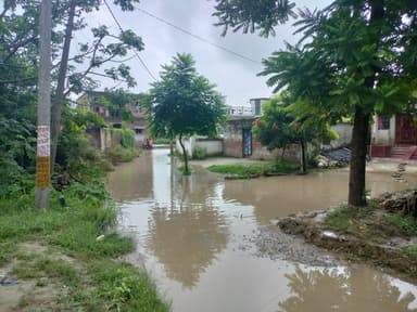 Broken Roads in 9CGW+WPX, Bangra, Deuria, Bihar 841440, India – reported issue