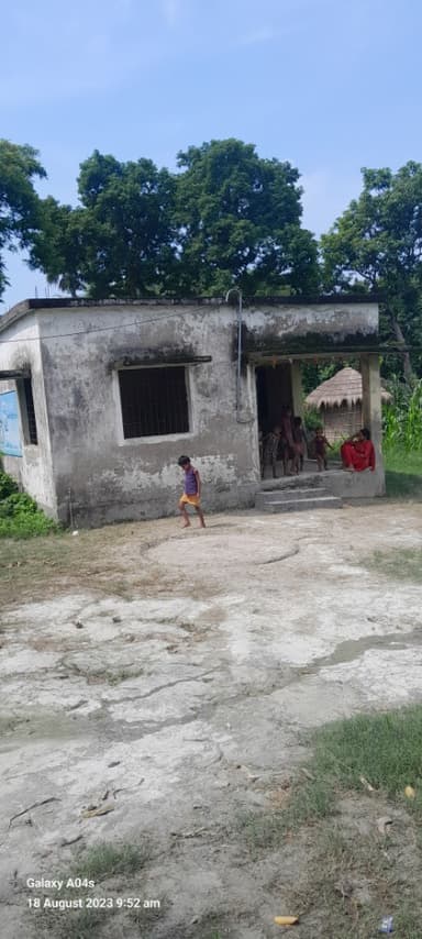 Broken School buildings in Gopalganj, G48V+PXH, Kateya - Bagahi Bazar Rd, Shamdas Bagahi, Bihar 841441, India – reported issue