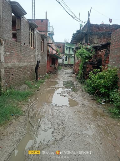 Broken Roads in 99G8+2X8, Narayanpur, Bihar 841438, India – reported issue