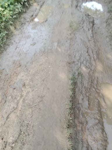 Broken Roads in G26F+4M7, Dumrauna, Bihar 841508, India – reported issue