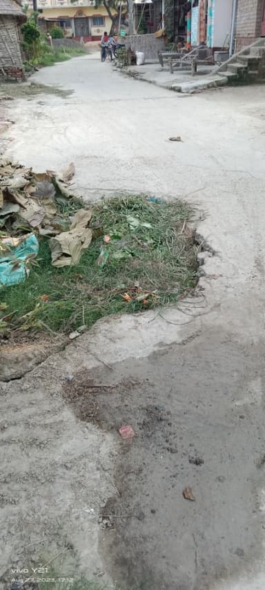 Broken Roads in 87V5+QPM, Bhagirathi, Bihar 841438, India – reported issue