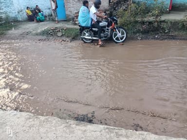 Broken Roads in C8HC+6H Jamsari, Bihar, India – reported issue