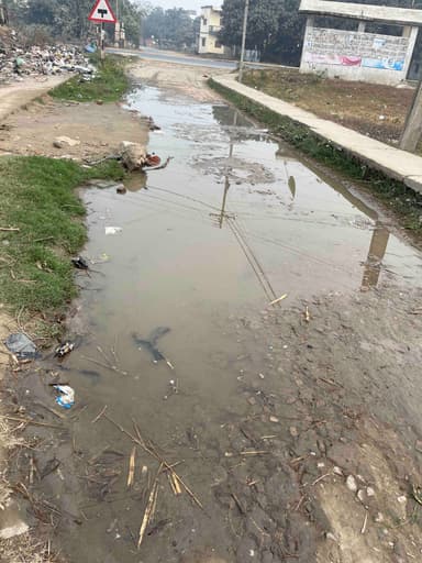Garbage Problem in Chhapra Gopalganj Road, Gopalganj, BR, India – reported issue
