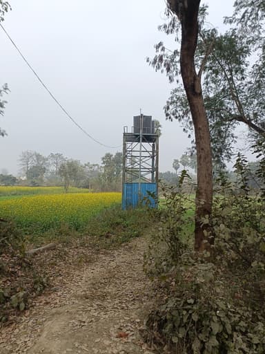 Sewer overflowing in 9873+VG Hathua, Bihar, India – reported issue