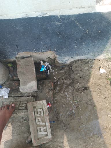 Water logging in 7QHM+F2W, पिपरा - बैकुंठपुर - पकहाँ रोड, Baikhunthpur, Bihar 841413, India – reported issue