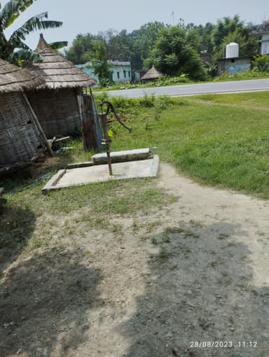 Sewer overflowing in 6QCM+J8 Basaha, Bihar, India – reported issue