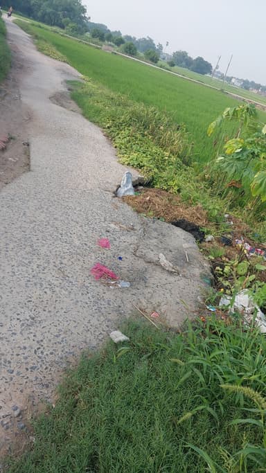 Nal jal Yojna in F9CV+9W Makundia, Bihar, India – reported issue