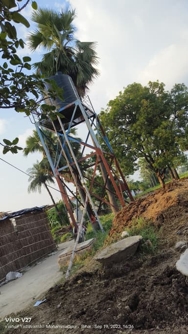 Water logging in 8PQ2+69J, SH53, Mohammadpur, Bihar 841437, India – reported issue