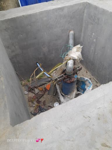 Sewer overflowing in 8FX7+X2C, Sahpur Manjhagarh Rd, Telia Bandh, Bihar 841232, India – reported issue