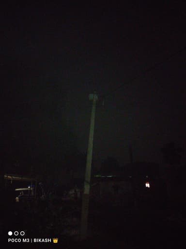 No Streetlights (residential area) in H5MF+V6C, Panchdeori, Panchdewri, Bihar 841441, India – reported issue