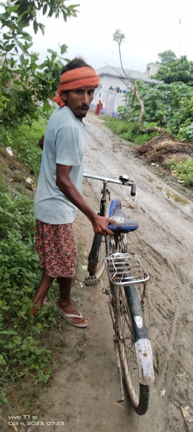Water logging in 7M6Q+CC Chamanpura, Bihar, India – reported issue