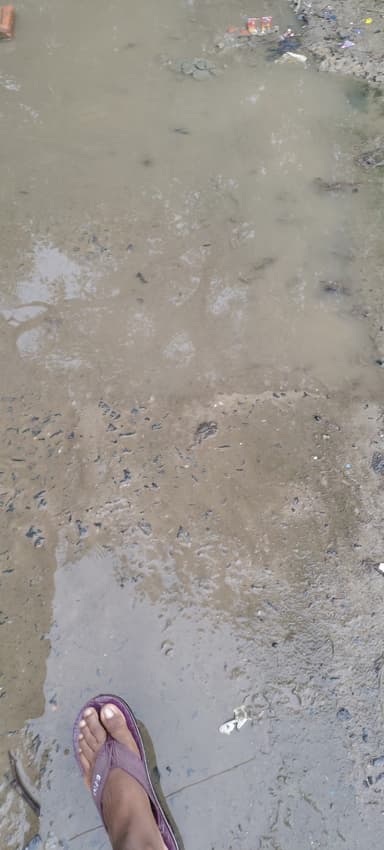 Sewer overflowing in FF24+XV, Bahora Tola, Bihar 841427, India – reported issue