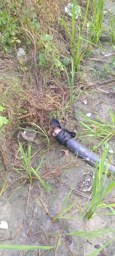 Nal jal Yojna in 7QCC+H3V, Baikhunthpur, Bhagwanpur, Bihar 841413, India – reported issue