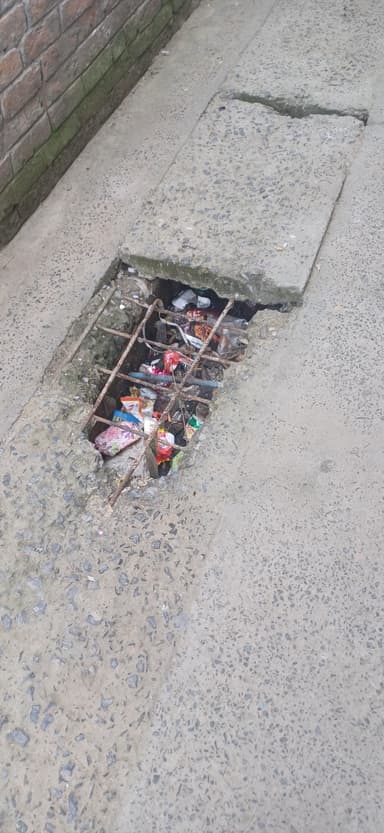 Broken Roads in FF43+7GX, Bhitbherwa, Gopalganj, Bihar 841427, India – reported issue