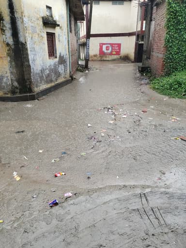Water logging in G62P+88V, Sawnahi Patti, Bihar 841425, India – reported issue