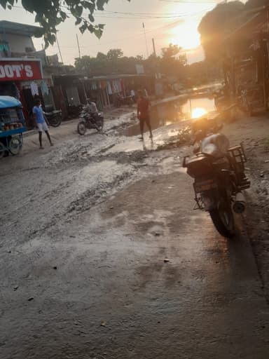 Water logging in 969J, GQW, Kusaundhi, Bihar 841438, India – reported issue