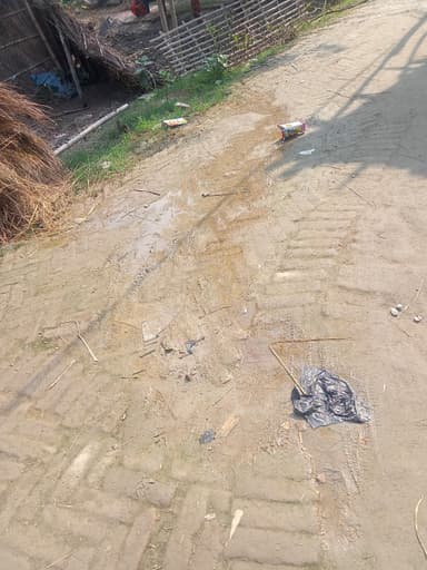 Water logging in CP24+8J Amar Pura, Bihar, India – reported issue