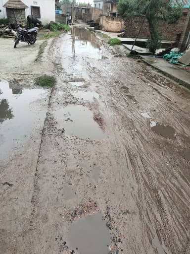 Water logging in 9HGR+992, Gopalganj, Bihar 841405, India – reported issue