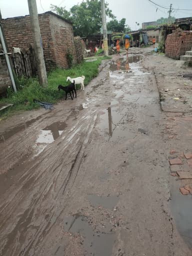 Broken Roads in 9HGR+4P3, Bihar 841407, India – reported issue