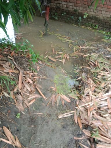 Water logging in G26F+4M7, Dumrauna, Bihar 841508, India – reported issue