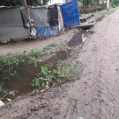 Sewer overflowing in F7WW+G9V, Sanah Madho, Bihar 841425, India – reported issue