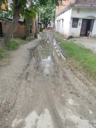 Water logging in G9XW+6X4, Diara Bijaypur Hissa, Bihar 841505, India – reported issue
