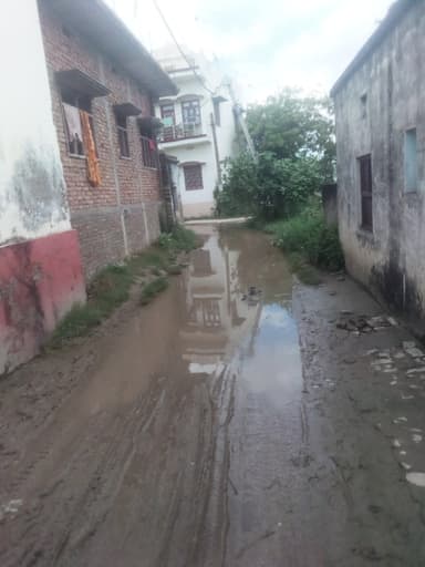 Water logging in H7CV+FC, Rampur Babu, Bihar 841502, India – reported issue