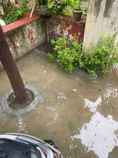 Water logging in 20, Lacchmandas Aggarwal Marg, New Delhi, DL, India – reported issue