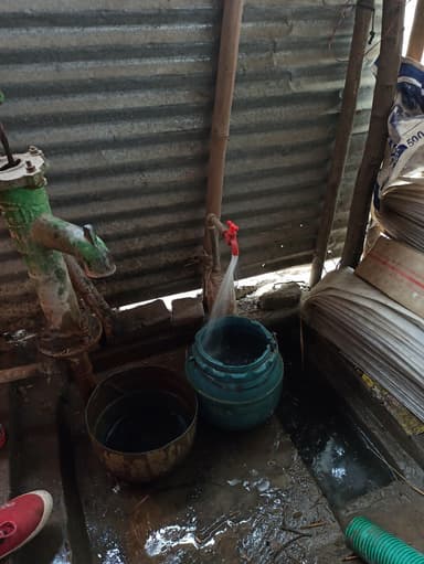 Sewer overflowing in 7QG9+W5 Bamon, Bihar, India – resolved