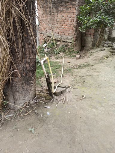 Water logging in 7QHM+F2W, पिपरा - बैकुंठपुर - पकहाँ रोड, Baikhunthpur, Bihar 841413, India – resolved