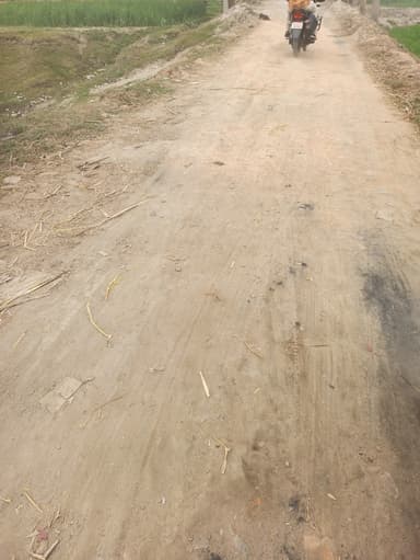Water logging in 6RQ8+75, Sonbarsa, Bihar 841413, India – resolved