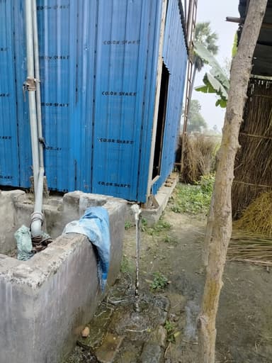 Water logging in 9M2X+6QM, Madhopur, Mohammadpur, Bihar 841437, India – resolved