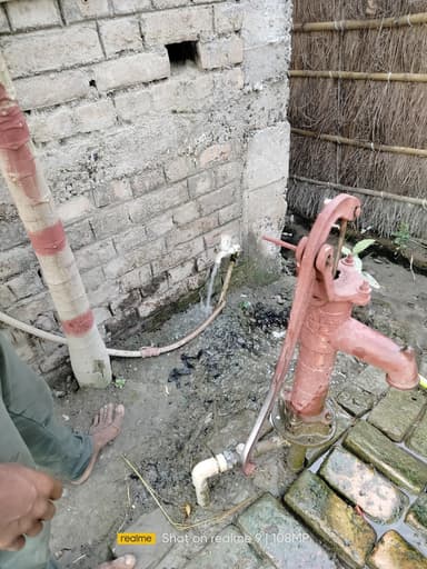 Water logging in 8J3M+HJ Jalalpur Kalan, Bihar, India – resolved