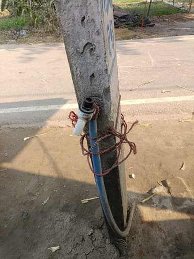 Sewer overflowing in GC34+6J Amwa nakchhed, Bihar, India – resolved