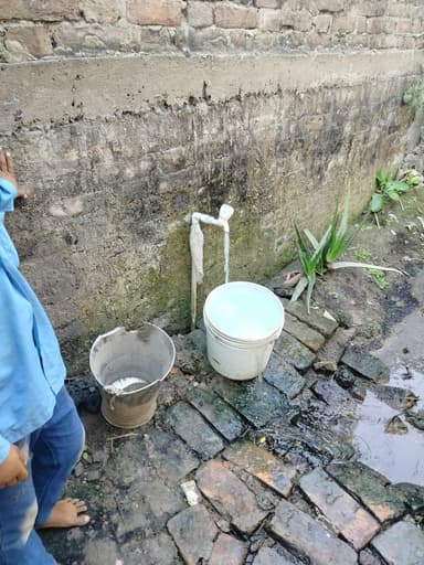 Water logging in 8M8G+283, Budasi, Bihar 841409, India – resolved