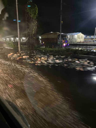 Garbage Problem in Station Road, Rampur, UP, India – reported issue