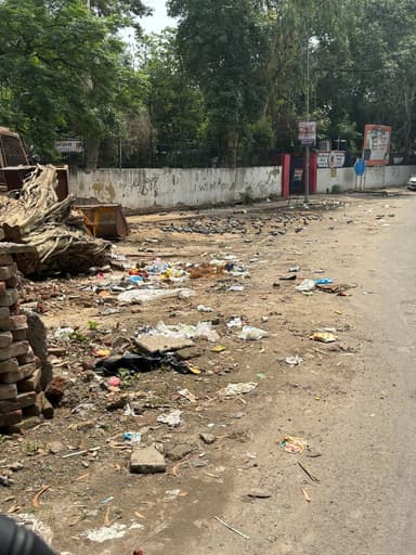 Garbage Problem in E17, Block E, Roop Nagar, New Delhi, Delhi, 110007, India – reported issue