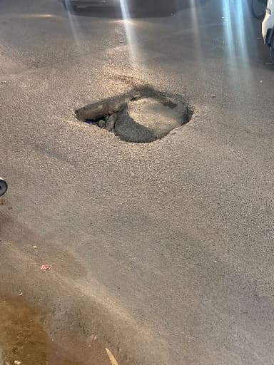 Broken Roads in Third floor, H-4, 9, Model Town Rd, Model Town Phase 2, Block H, Phase 2, Model Town, Delhi, 110033, India – reported issue