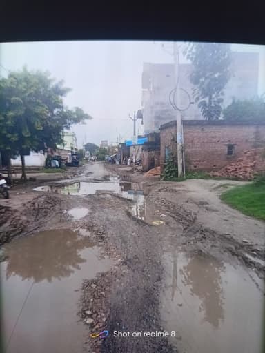 Broken Roads in H98J+PQW, Kuchaikote, Diara Bijaypur Hissa, Bihar 841501, India – reported issue