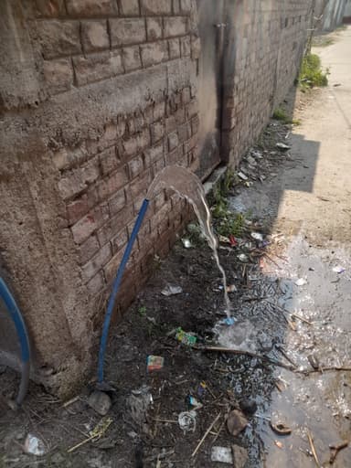 Nal jal Yojna in 9GPJ+8C2, Maranpur, Bihar 841405, India – reported issue