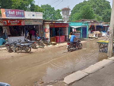 Broken Roads in C9PV+VQV, Thawe, Bihar 841440, India – reported issue