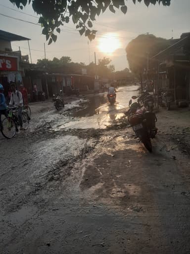 Water logging in 968H+XQ5, Kusaundhi, Bihar 841436, India – reported issue