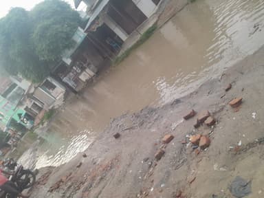 Water logging in 969J+PP3, Kusaundhi, Bihar 841436, India – reported issue