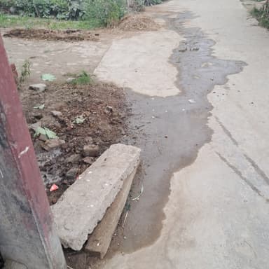 Water logging in C8F7+J87, Trilokpur, Bihar 841425, India – reported issue