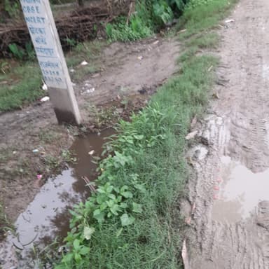 Water logging in F7WW+G9V, Sanah Madho, Bihar 841425, India – reported issue