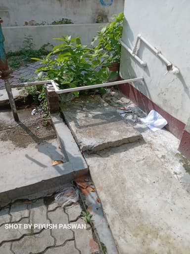 Water logging in In front of Civil Court, FC8R+HGV, Police Line, Bihar 841428, India – reported issue