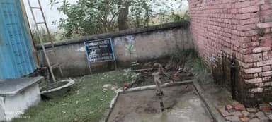 Sewer overflowing in 9F6C+74 Sanah, Bihar, India – resolved