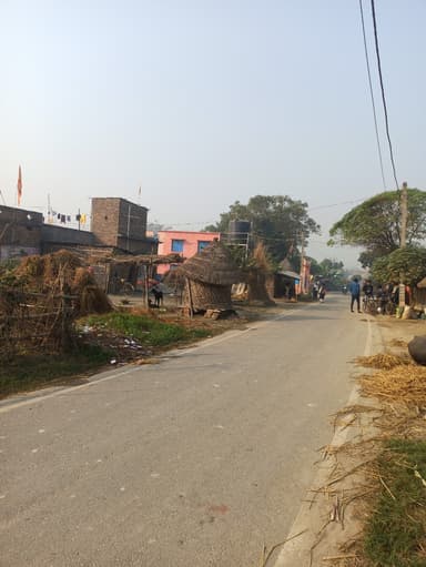 Sewer overflowing in CJG8+H4X, Sarafra, Bihar 841405, India – resolved