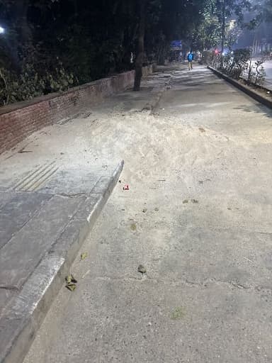 Dust in M6Q6+R2G, Chhatra Marg, Faculty of Science, University Enclave, Delhi, 110007, India – reported issue