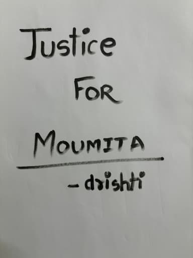 Justice for Maumita and Women Safety in Protests – reported issue